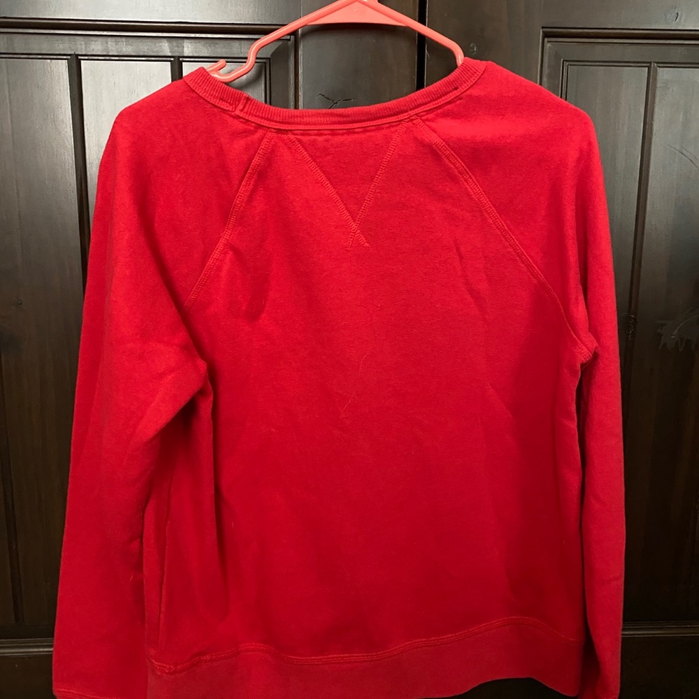 Red Tommy Hilfiger Swearshirt